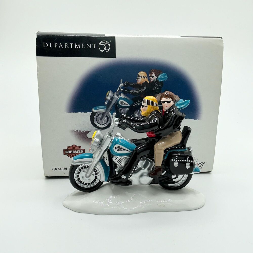 Department 56 + Harley Davidson Two for the Road | Christmas Gift